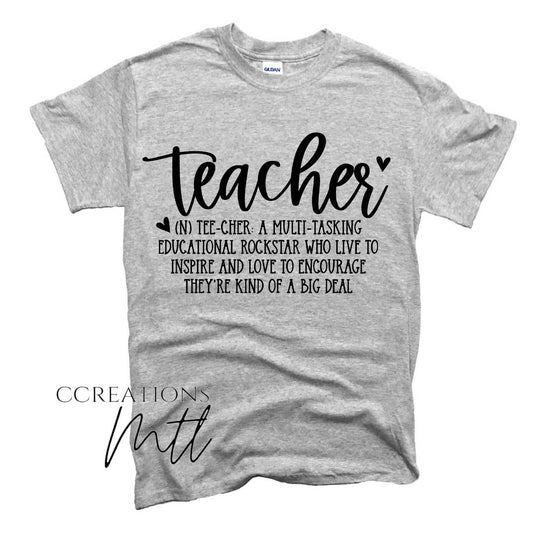 Teacher Adult T-Shirt