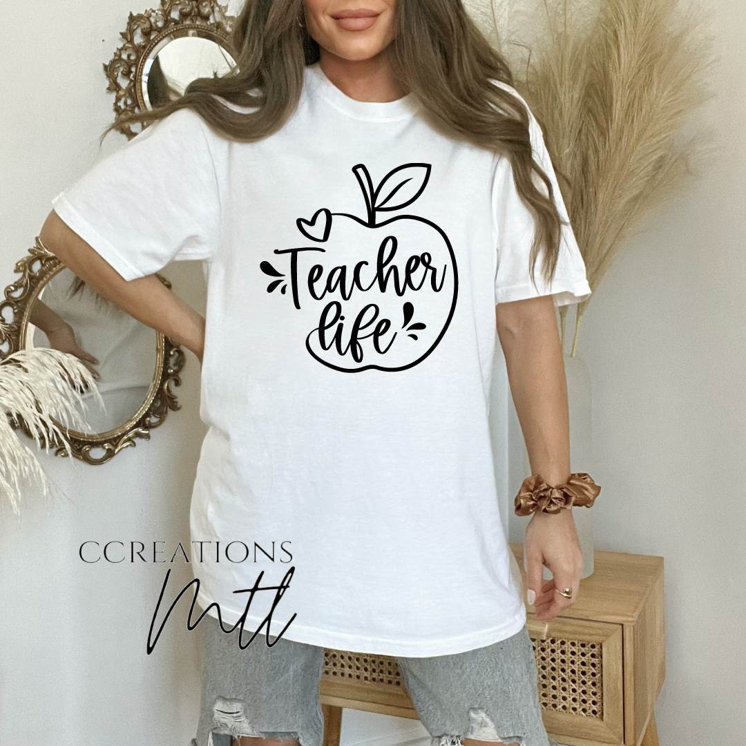 Teacher Life Adult T-Shirt