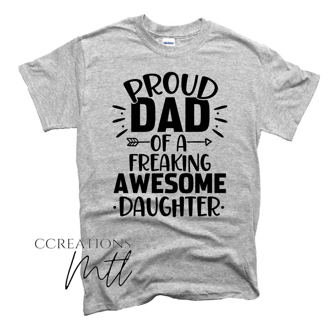 Awesome Daughter Adult T-Shirt