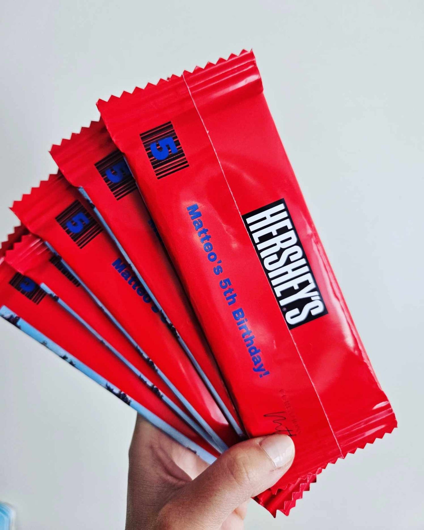 Super Hero Personalized Hershey Bar