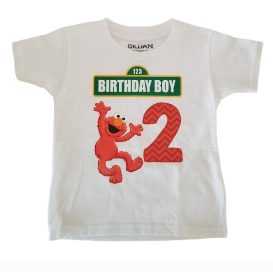 Elmo Birthday Boy Youth T-Shirt