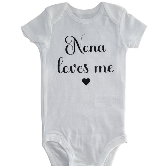 "Nona Loves Me" Onesie