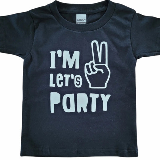 "I'm 2 Let's Party" Youth T-Shirt