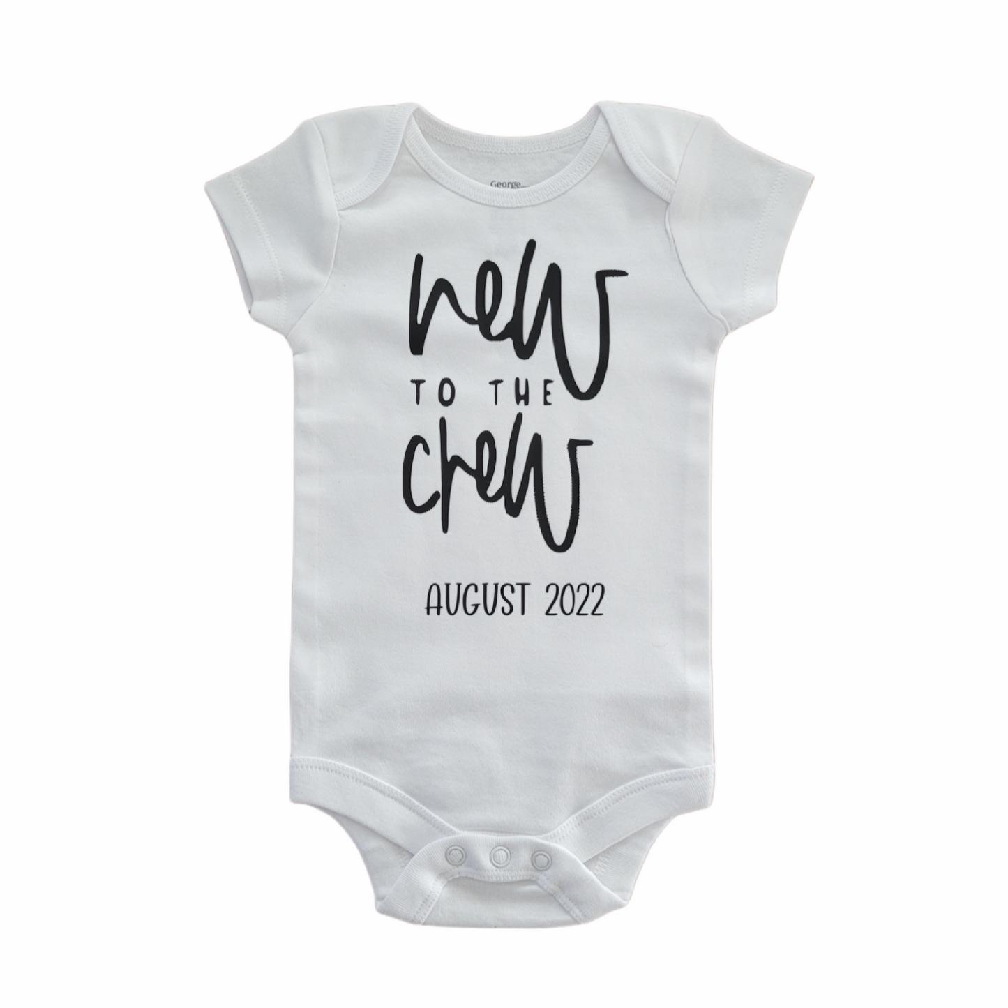 "New To The Crew" Onesie