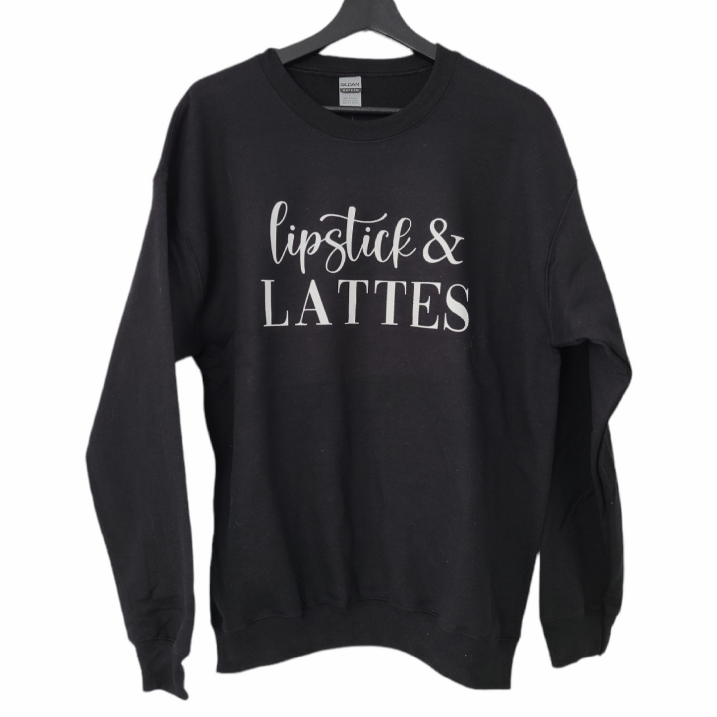 "Lipstick & Lattes" Adult T-Shirt/Crewneck