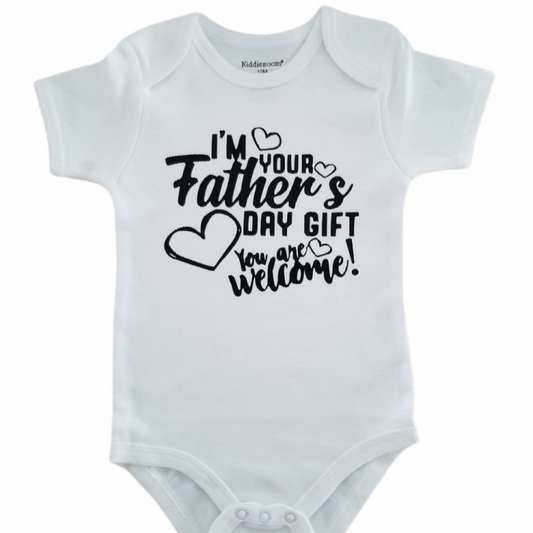 "I'm Your Father's Day Gift" Onesie