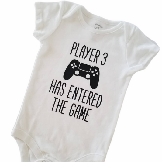 "Player 3 Has Entered The Game" Onesie